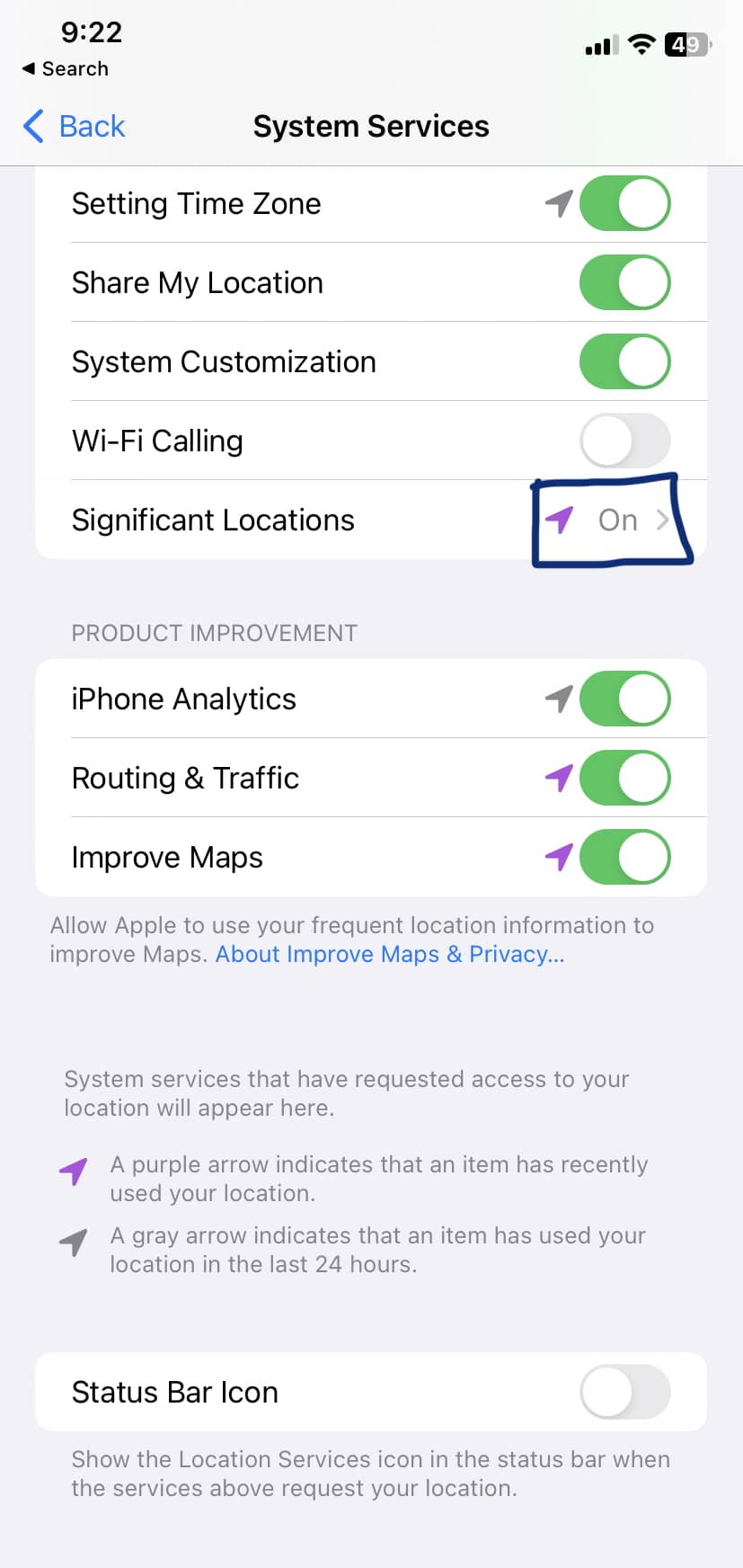 iPhone Settings to Turn Off