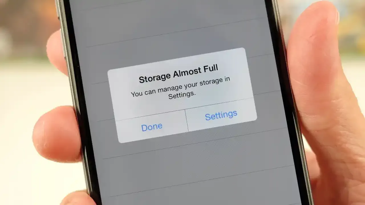 iCloud Storage Out Of Space