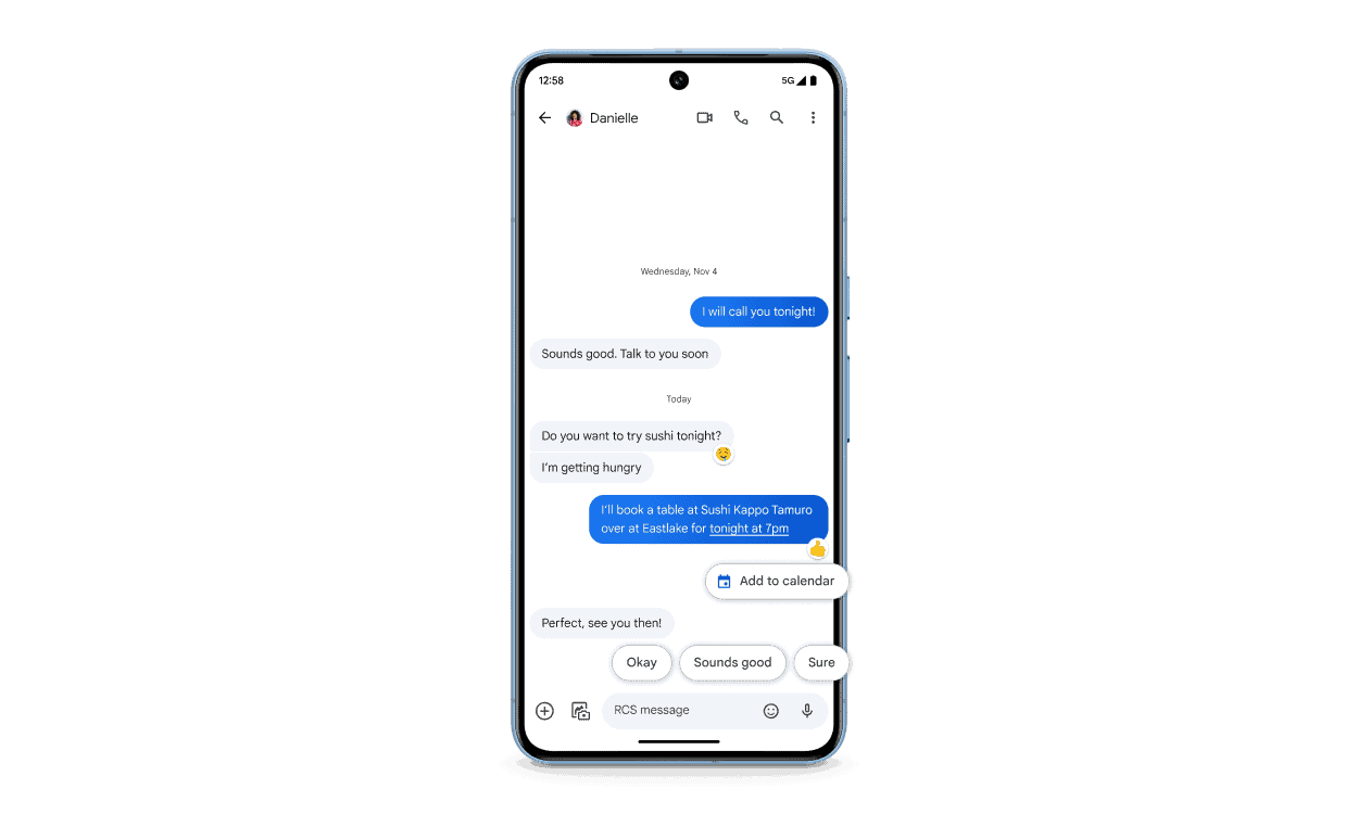 RCS Texting
