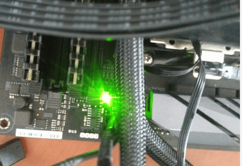 Green Light on Motherboard Meaning