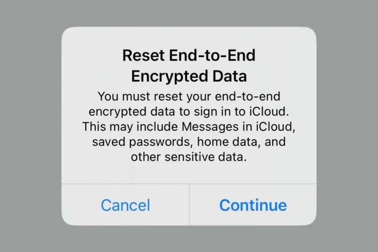 Resetting End-To-End Encrypted Data: A Step-by-Step Guide