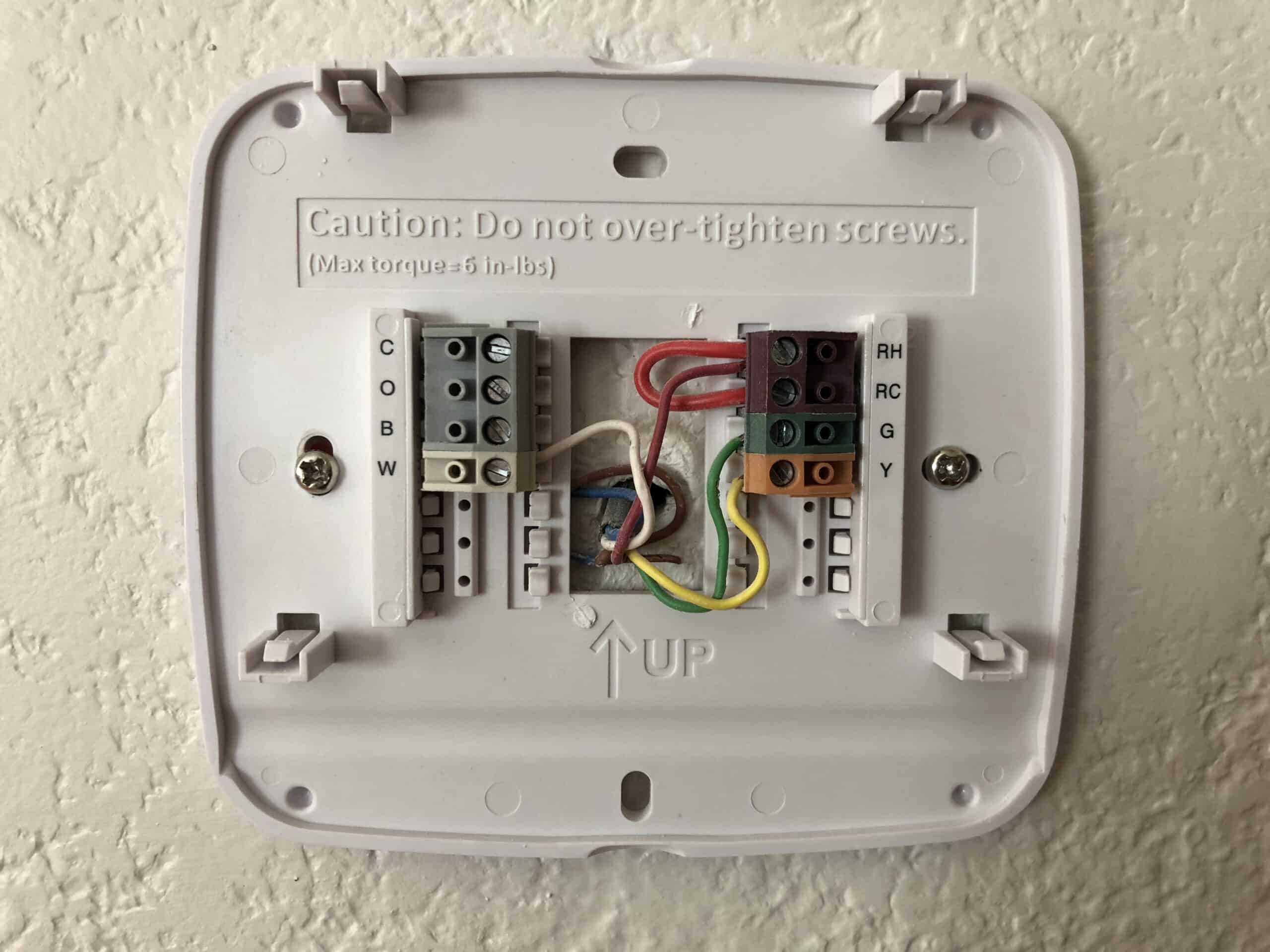 Thermostat Wiring Letters