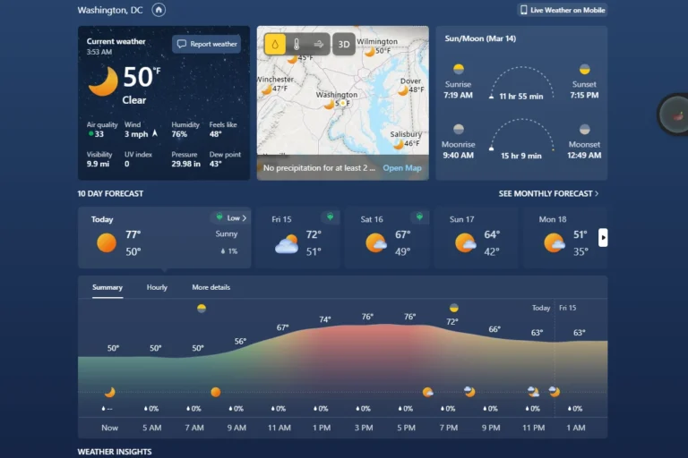 How to Show Weather on Taskbar: Quick Display Tips