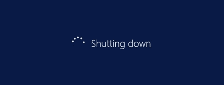 Windows Shutdown Screen