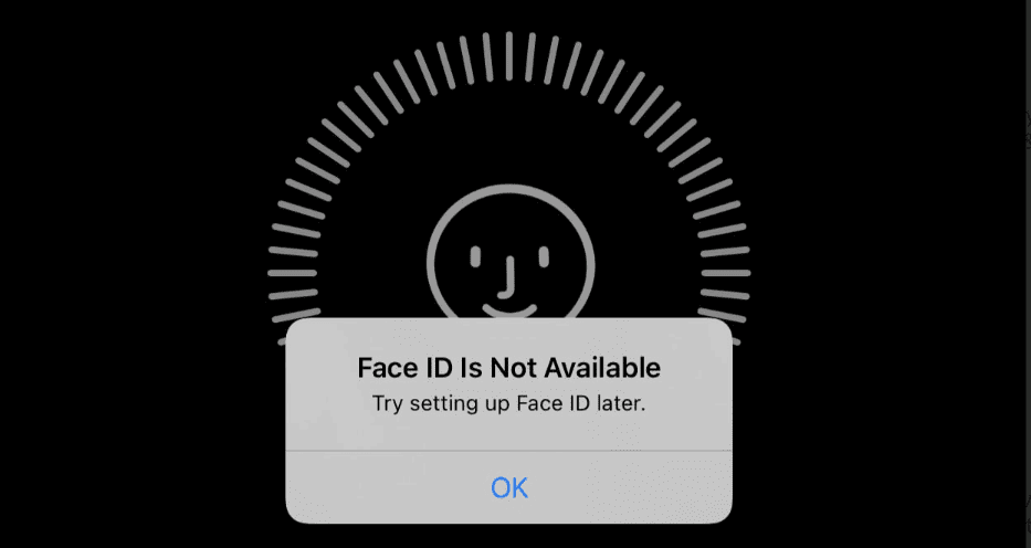 Face ID Is Not Available