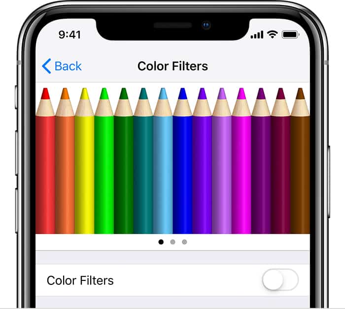 iPhone Color Filters
