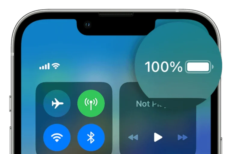 How To Display The Battery Percentage On An iPhone 12