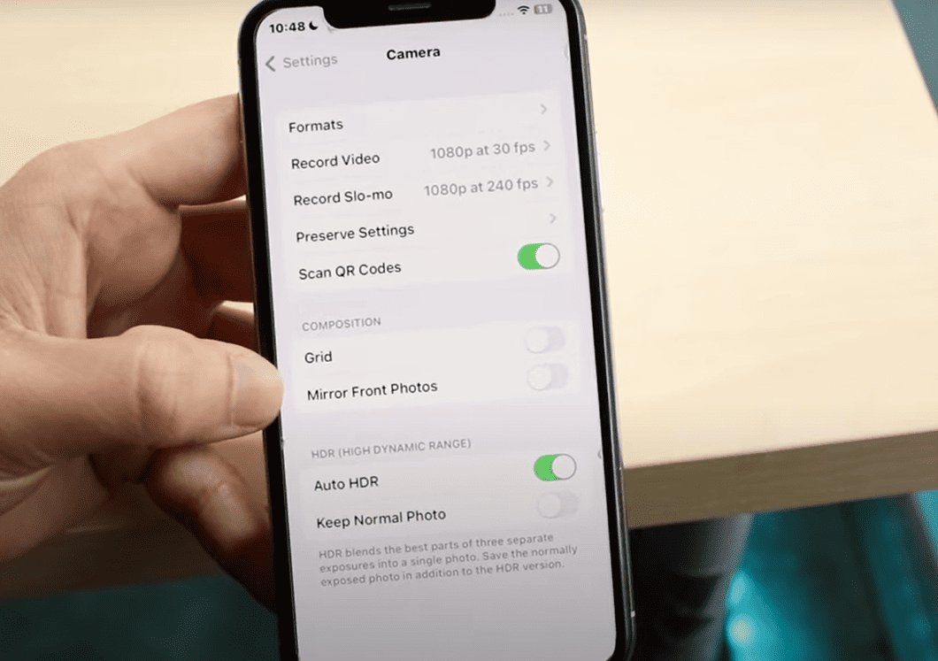 How to Turn Off Invert on iPhone Camera - GadgetMates