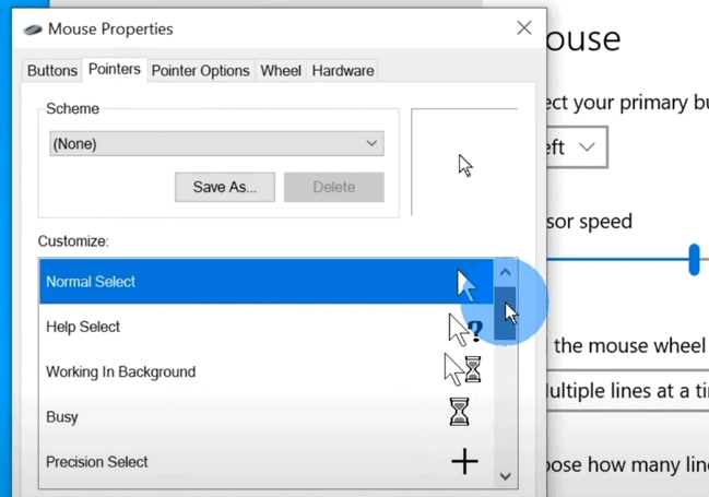 Enable or Disable Pen Cursor in Windows 11 Tutorial