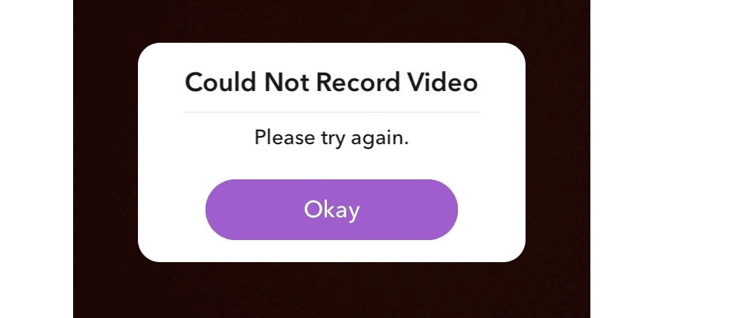Snapchat Won’T Record Video: 5 Reasons & Fixes  