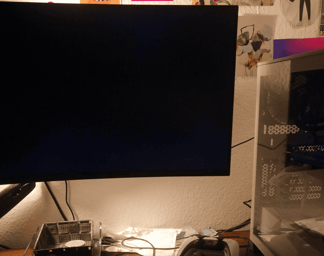 Computer On Monitor Black