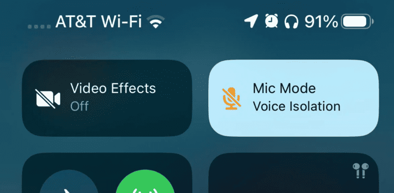 How to Turn Off Mic Mode on iPhone