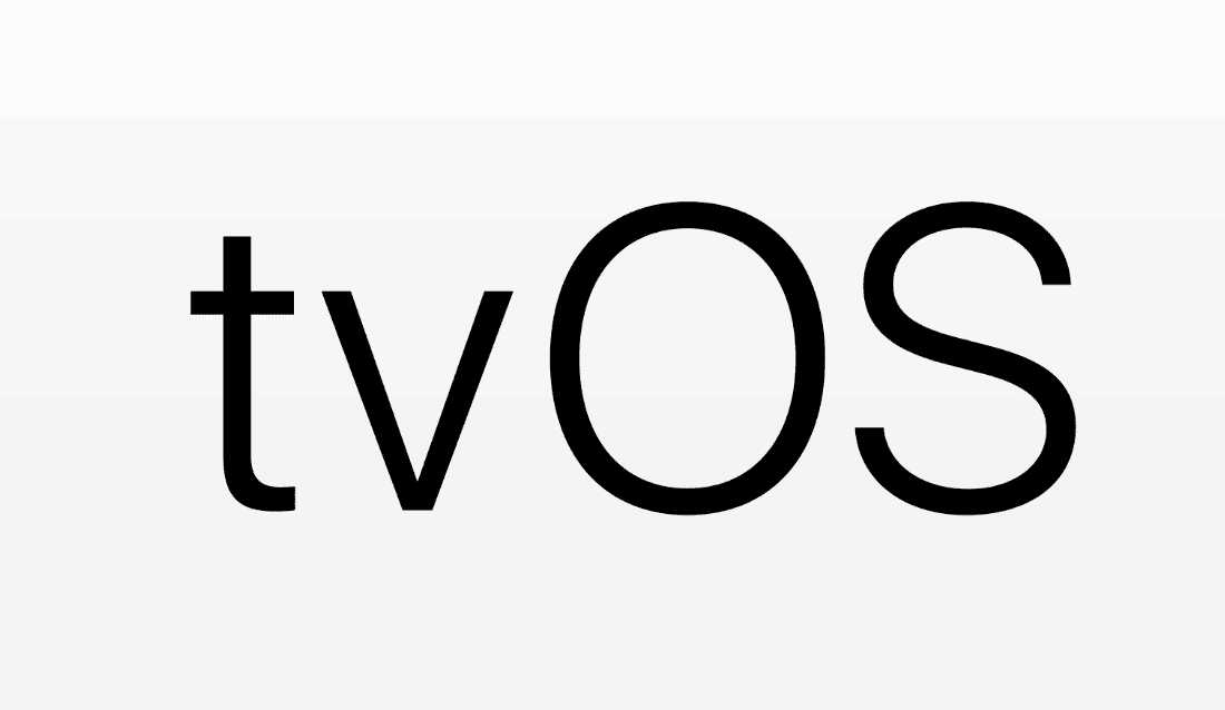 Apple tvOS Logo