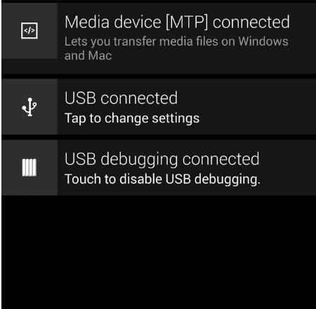 USB Debugging
