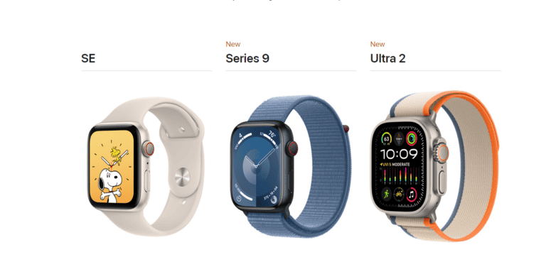 List Of All The Apple Watch Generations