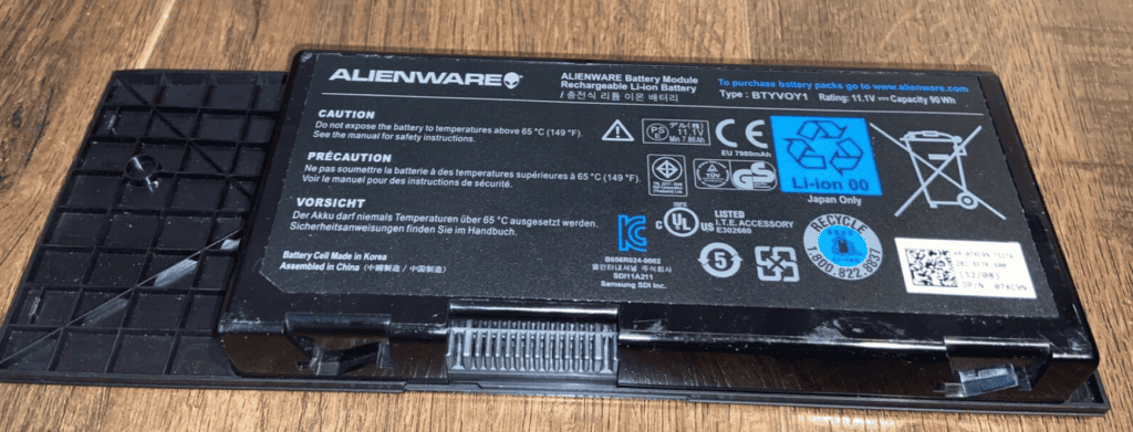 OLD Laptop battery