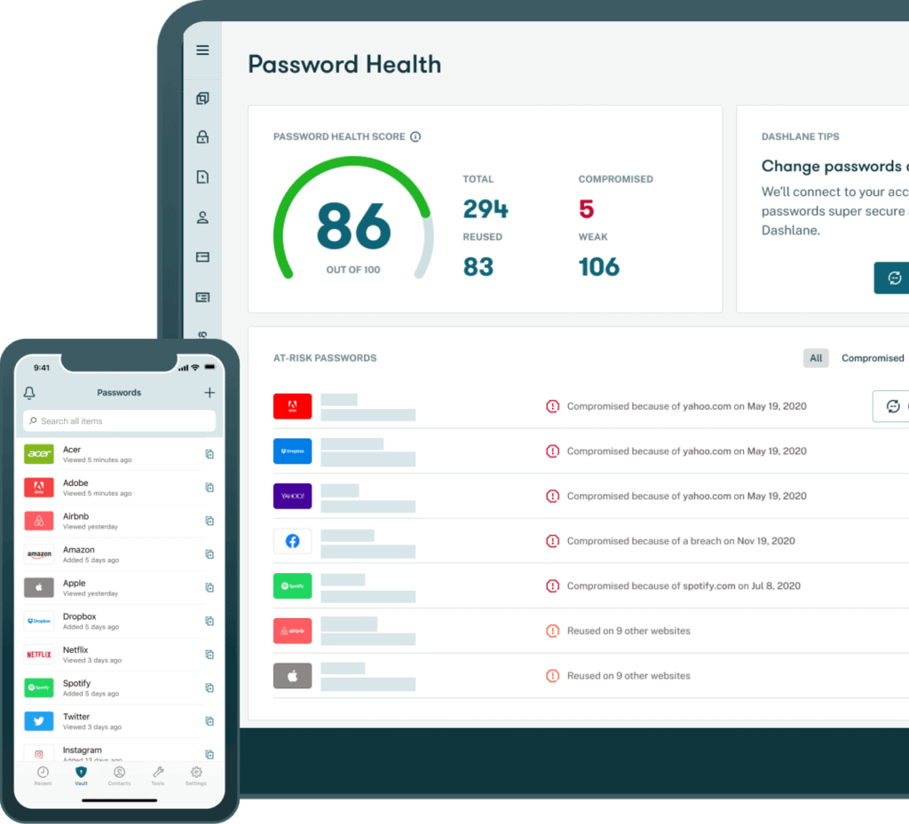 Password Manager: Health