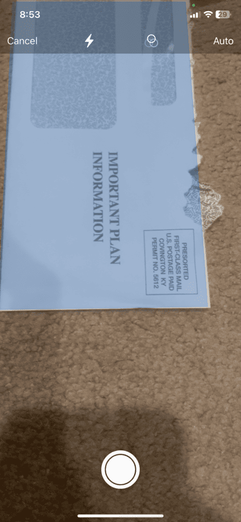 How To Scan Documents On iPhone 4 image2 1