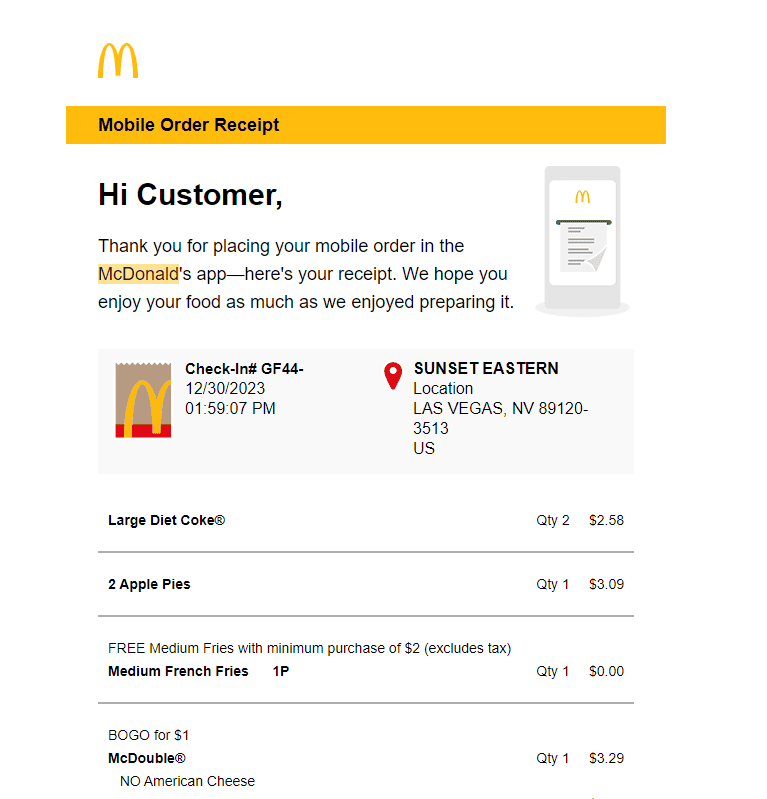 How To Get A Refund For A McDonald’s App Order That Wasn’t Picked Up