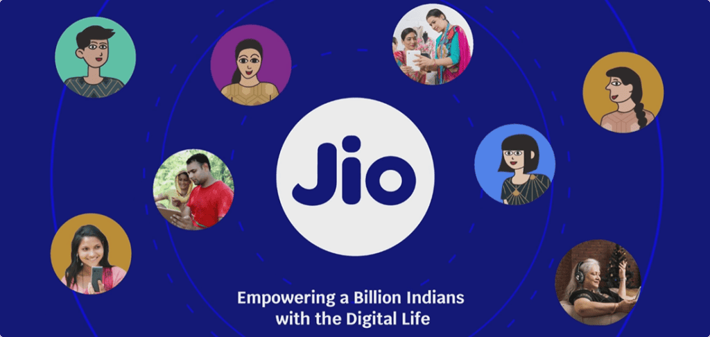 Jio Image from Reliance Website