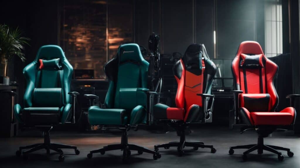 4 Gaming Chairs