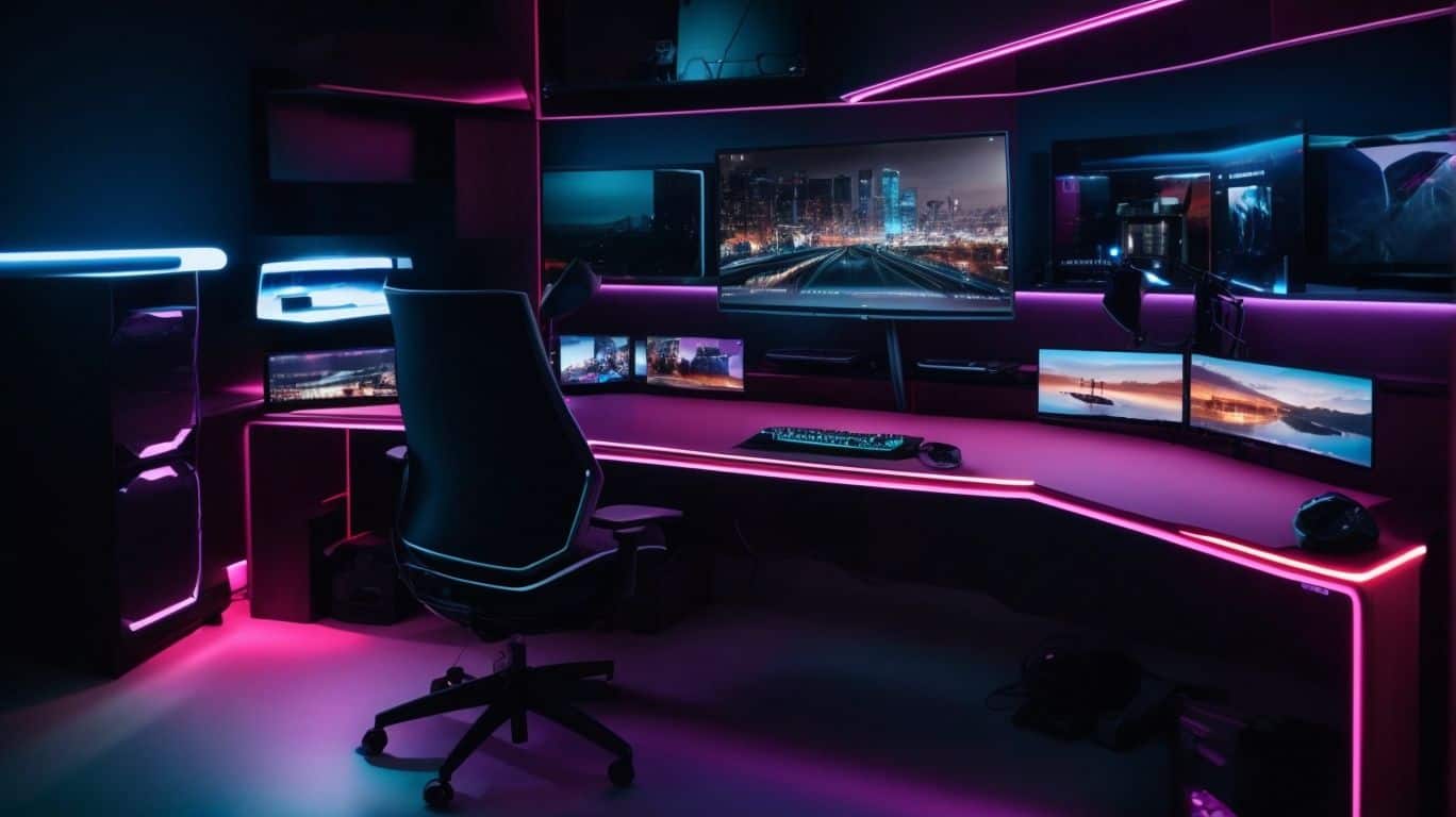 Gaming Desk Setup