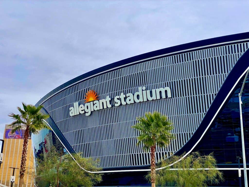 Allegiant Stadium in Las Vegas
