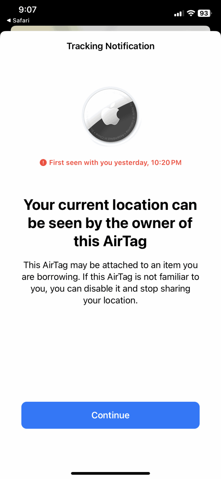 Am I Being Tracked by an AirTag? Understanding Apple’s Tracking Device Security