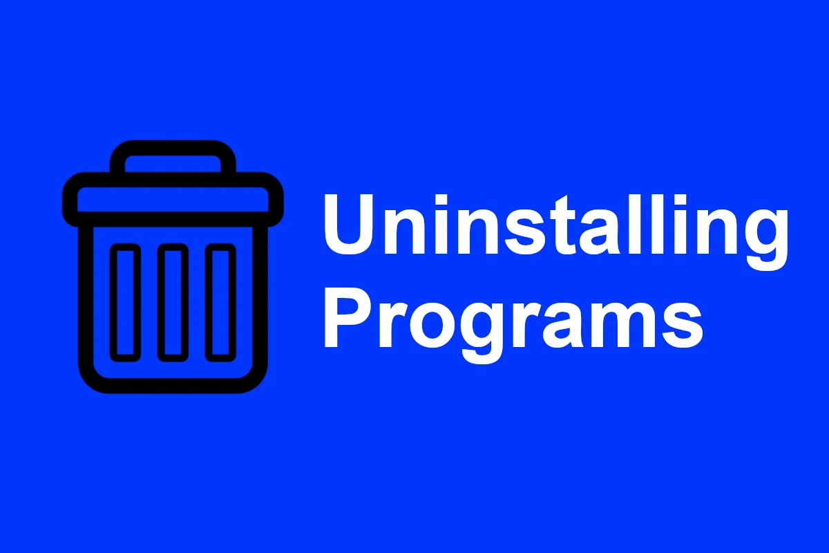 Uninstalling Programs Guides