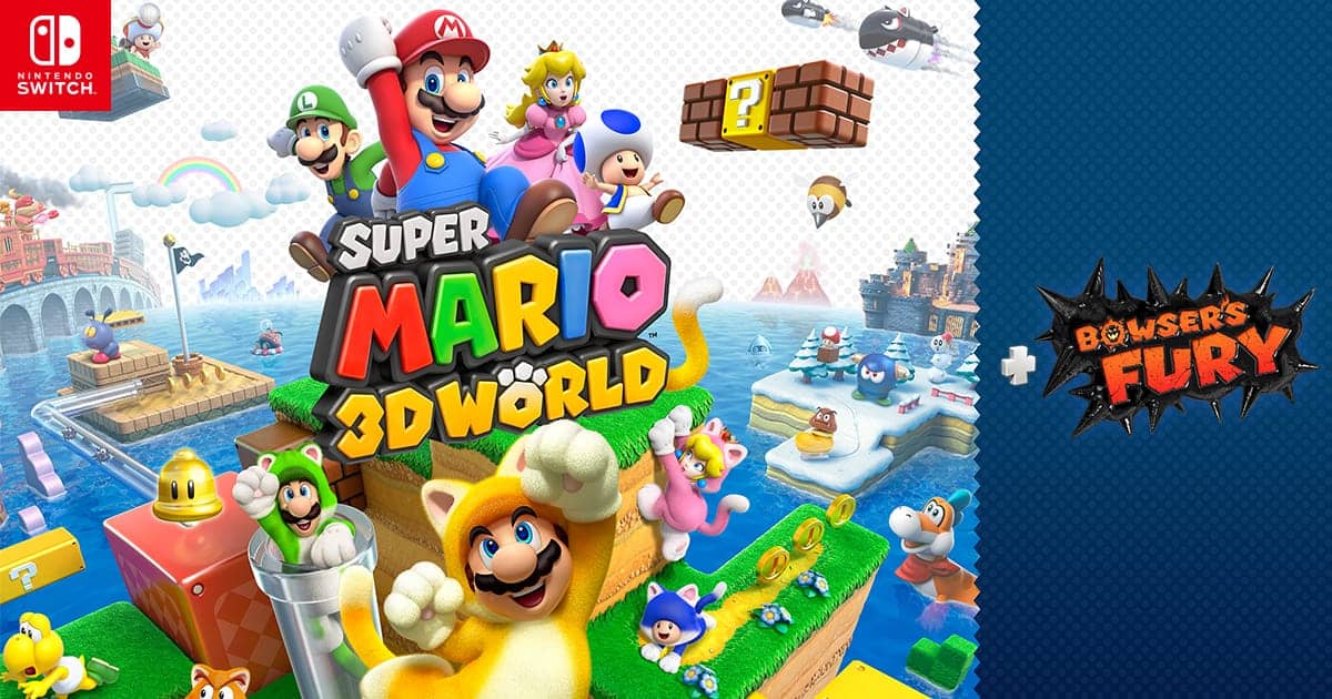 Super Mario 3D World Online Logo
