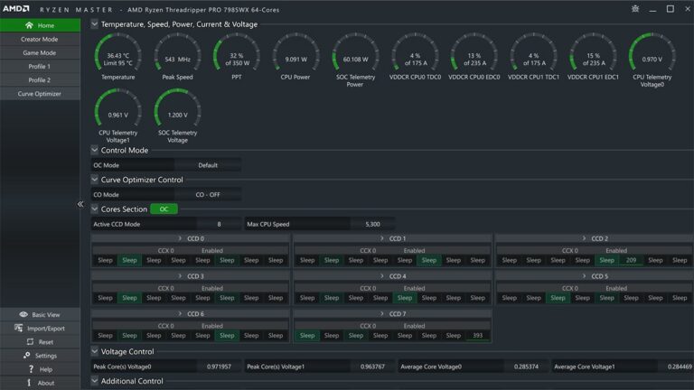 AMD Ryzen Master Utility CPU Overclocking Software