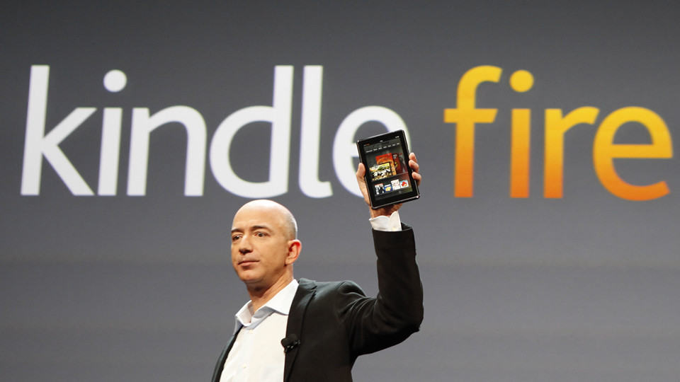 Kindle Fire Tablet Bezos
