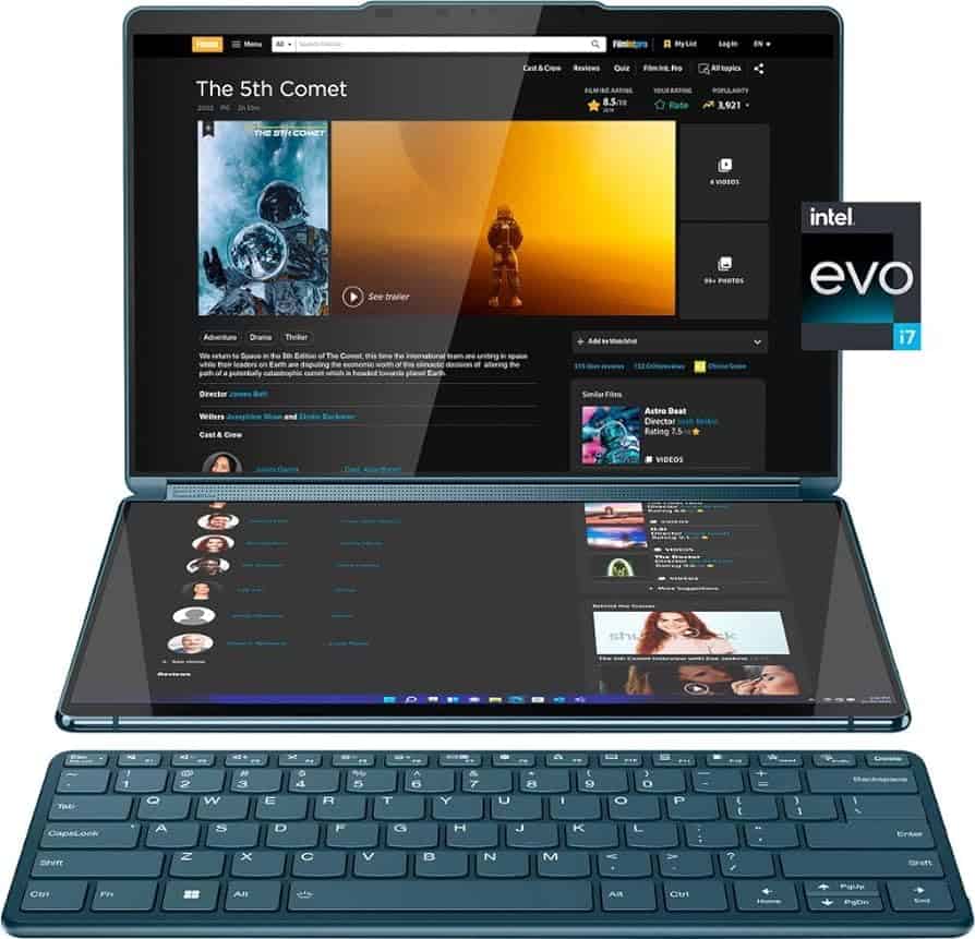 Lenovo Yoga 9i Dual Screen Laptop