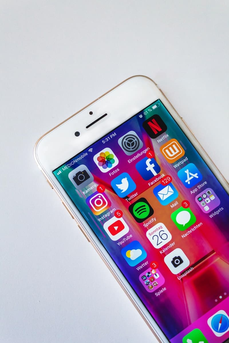 iPhone Apps View