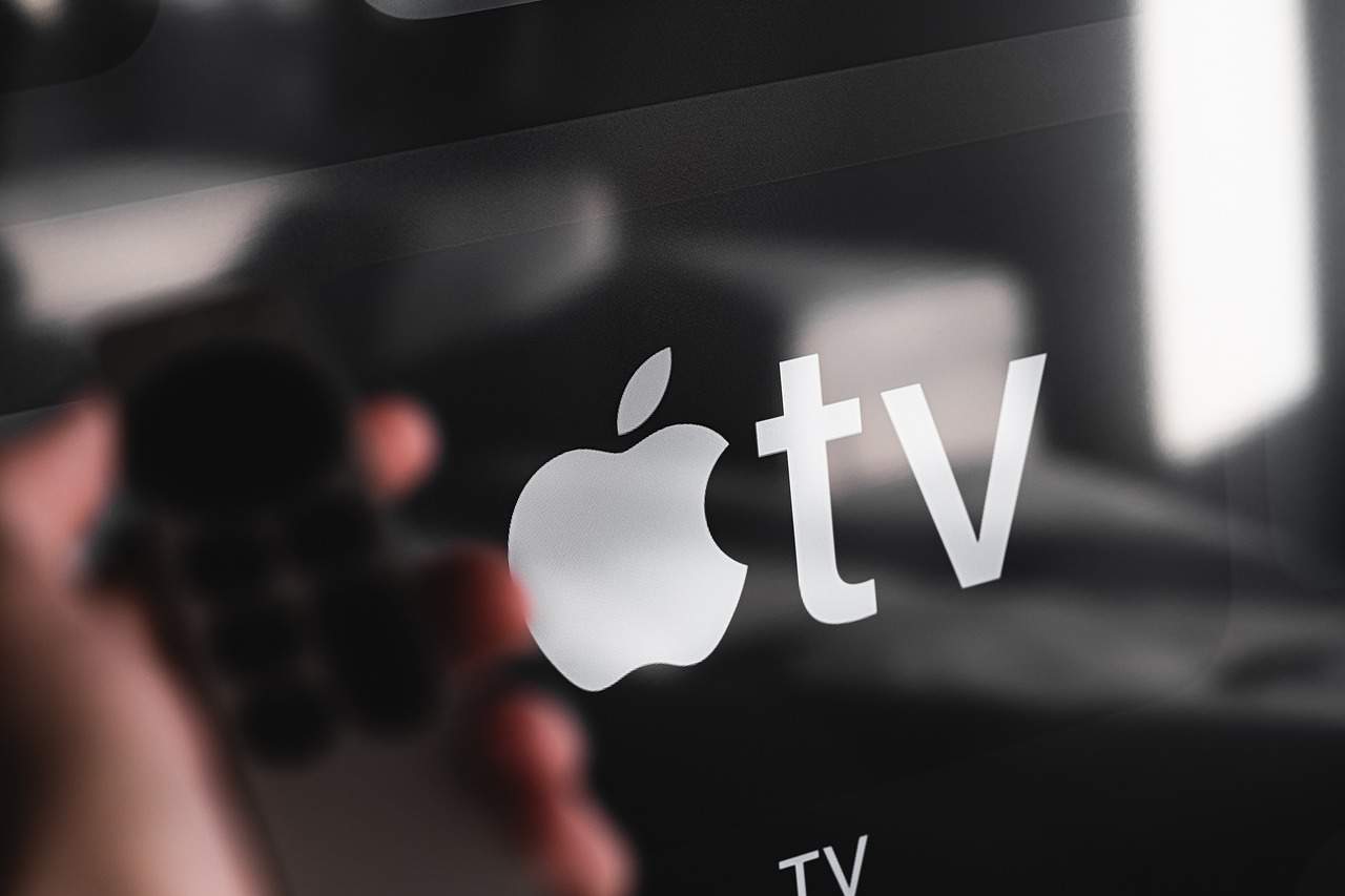 apple tv, television, logo