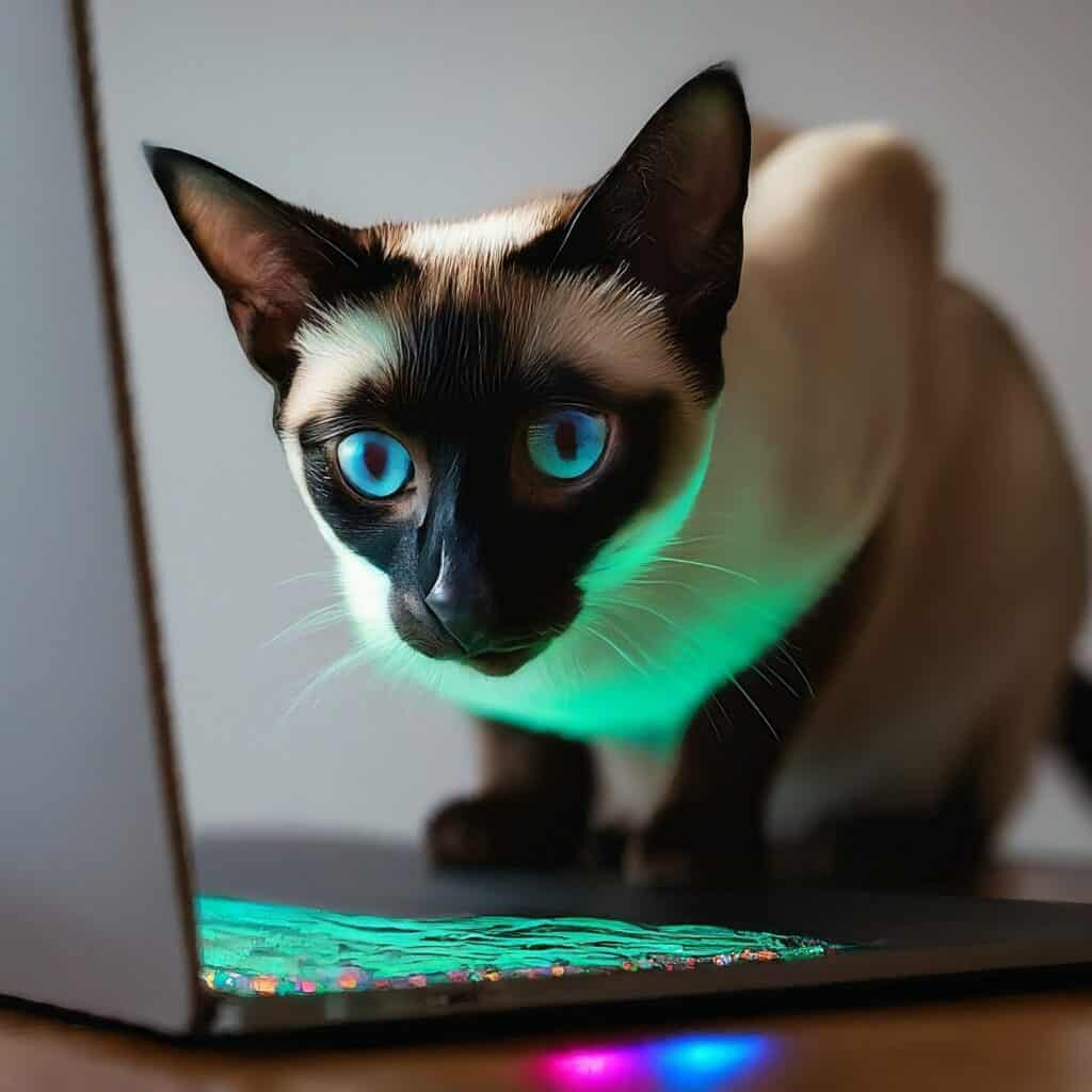 Why Does My Cat Bite My Laptop? 4 Cat Watching Laptop Screen