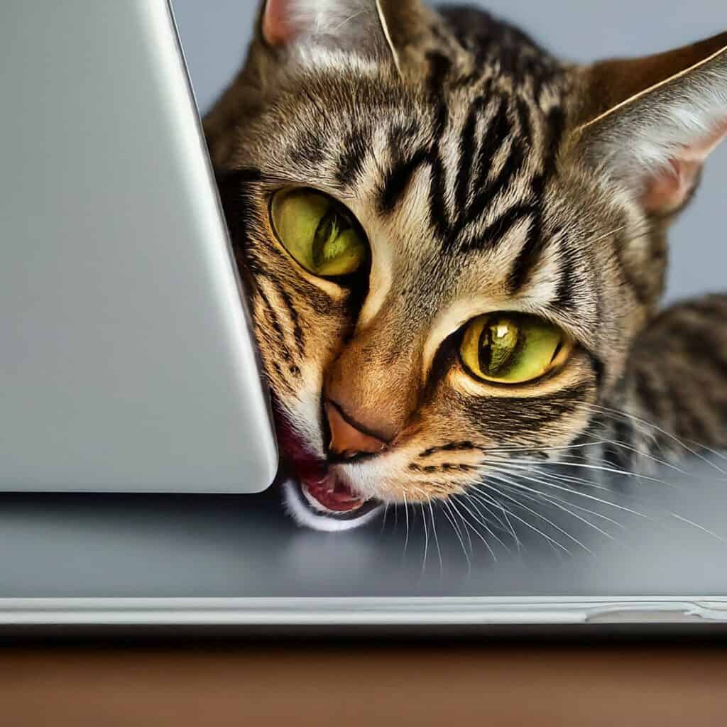 Why Does My Cat Bite My Laptop? 5 Cat Gnawing on Screen