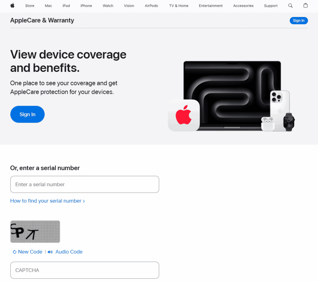AirPods Max Warranty Guide 3 checkcoverage apple