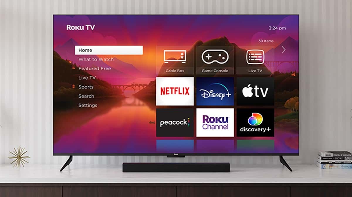 How to Mirror Your Mac to Roku (2026 Full Guide) 1 Roku TV Home Screen