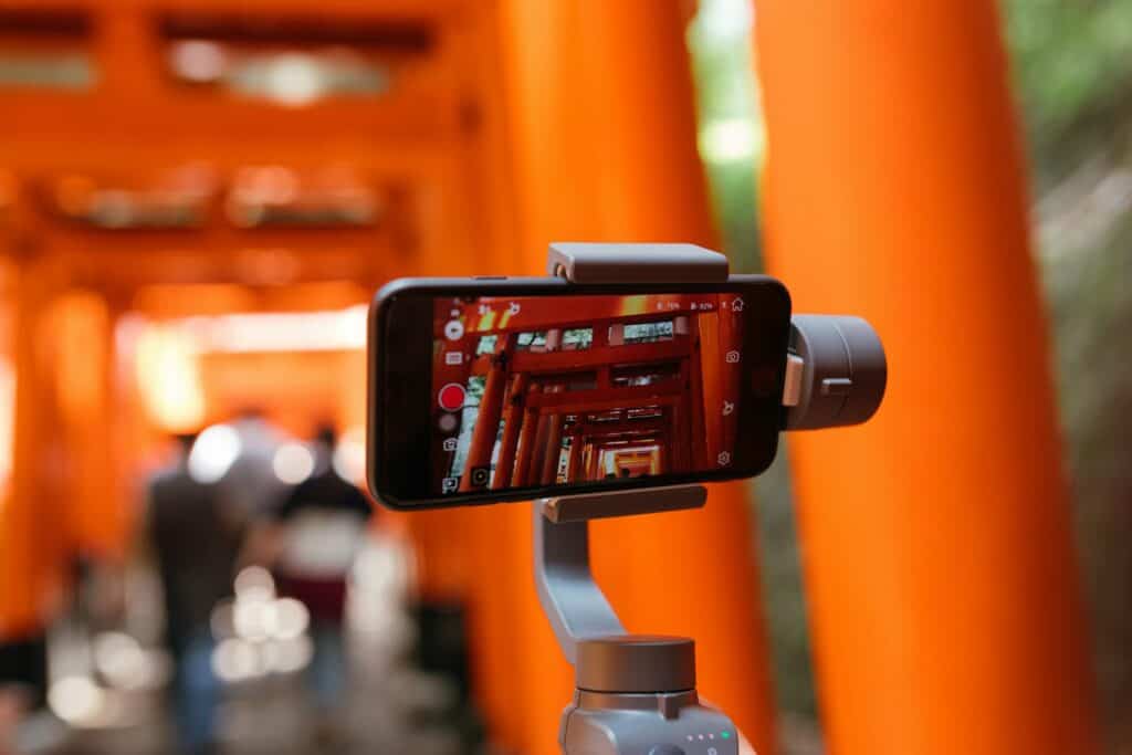 iPhone on Stabilizer