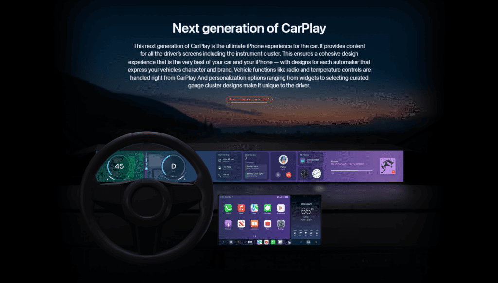 next generation of carplay
