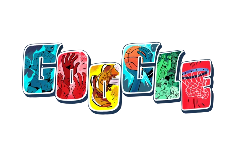 Google Doodle Celebrates 2024 NBA Playoffs with a Slam Dunk