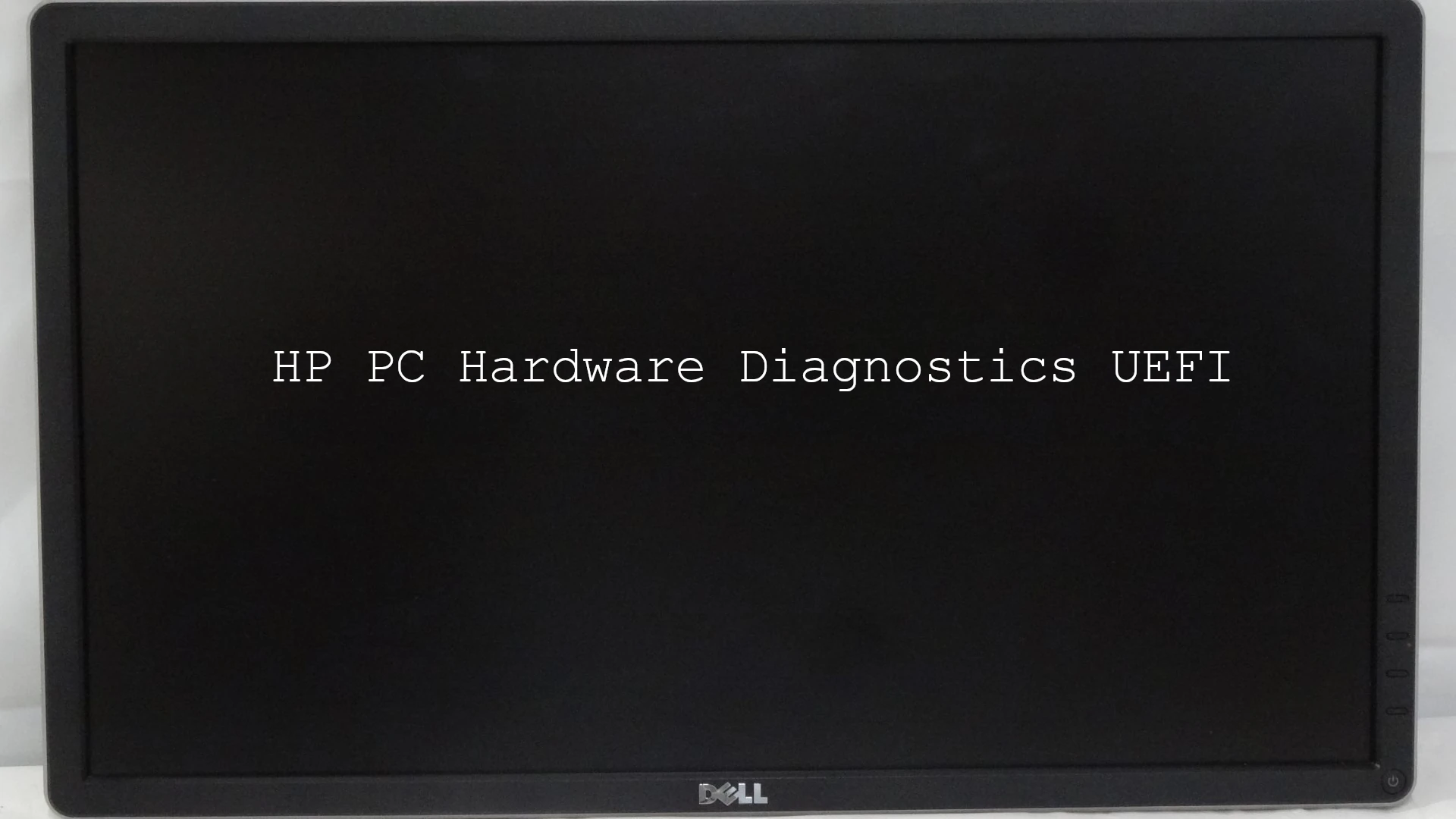 HP PC Hardware Diagnostics UEFI