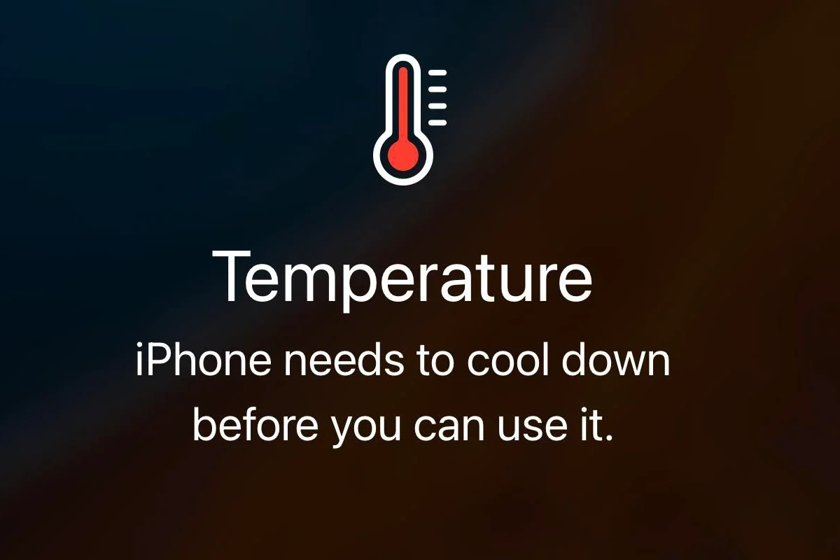 iPhone Temperature Too High