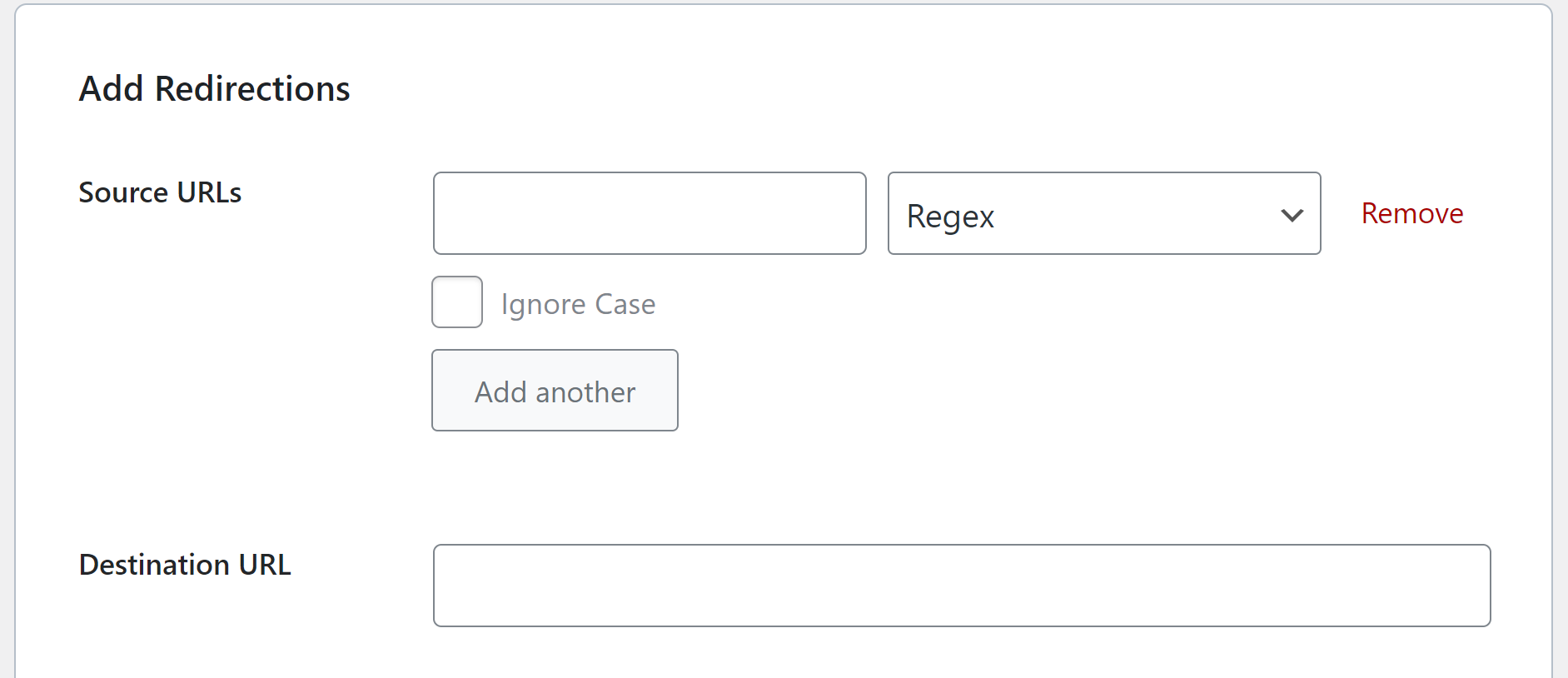 Regex Redirect