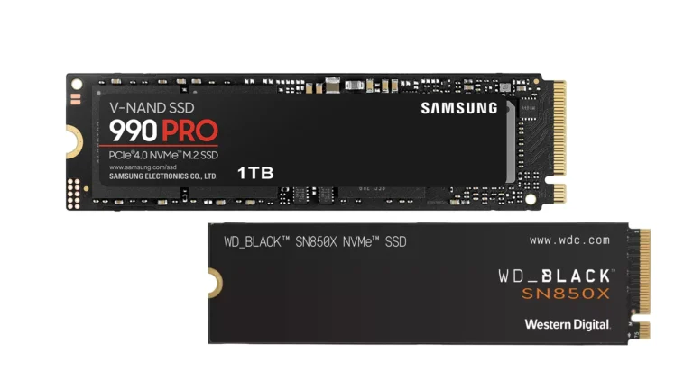 WD SN850X vs Samsung 990 PRO: Performance Comparison