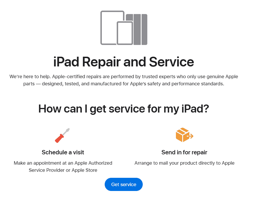 ipad repair service