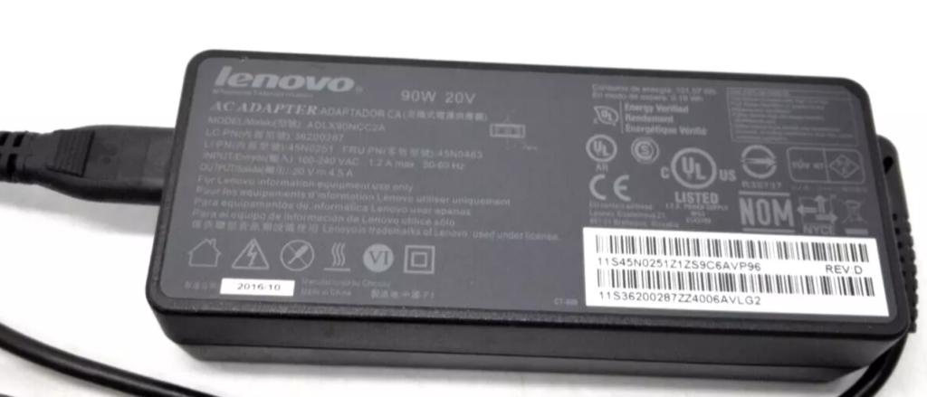 lenovo adapter numbers