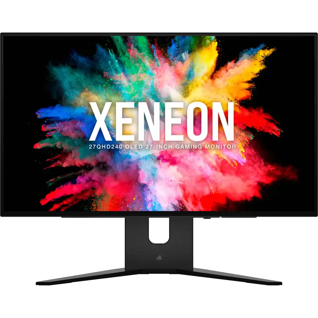 The Best Gaming Monitors of 2025 17 CORSAIR XENEON 27QHD240 OLED 27-Inch Gaming Monitor, 3440x1440, 240Hz, 0.03ms GtG, HDR with 1000nit Peak Brightness, 1.5M:1 Contrast Ratio, 1.07 Billion Colors