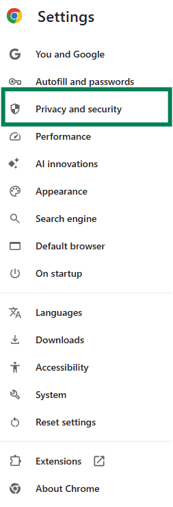 How to Clear Your Browser Cache and Cookies 3 chrome browser privacy security
